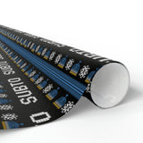 SubTo Ugly Hanukkah Sweater Wrapping Paper