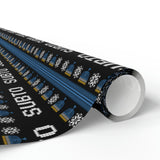 SubTo Ugly Hanukkah Sweater Wrapping Paper